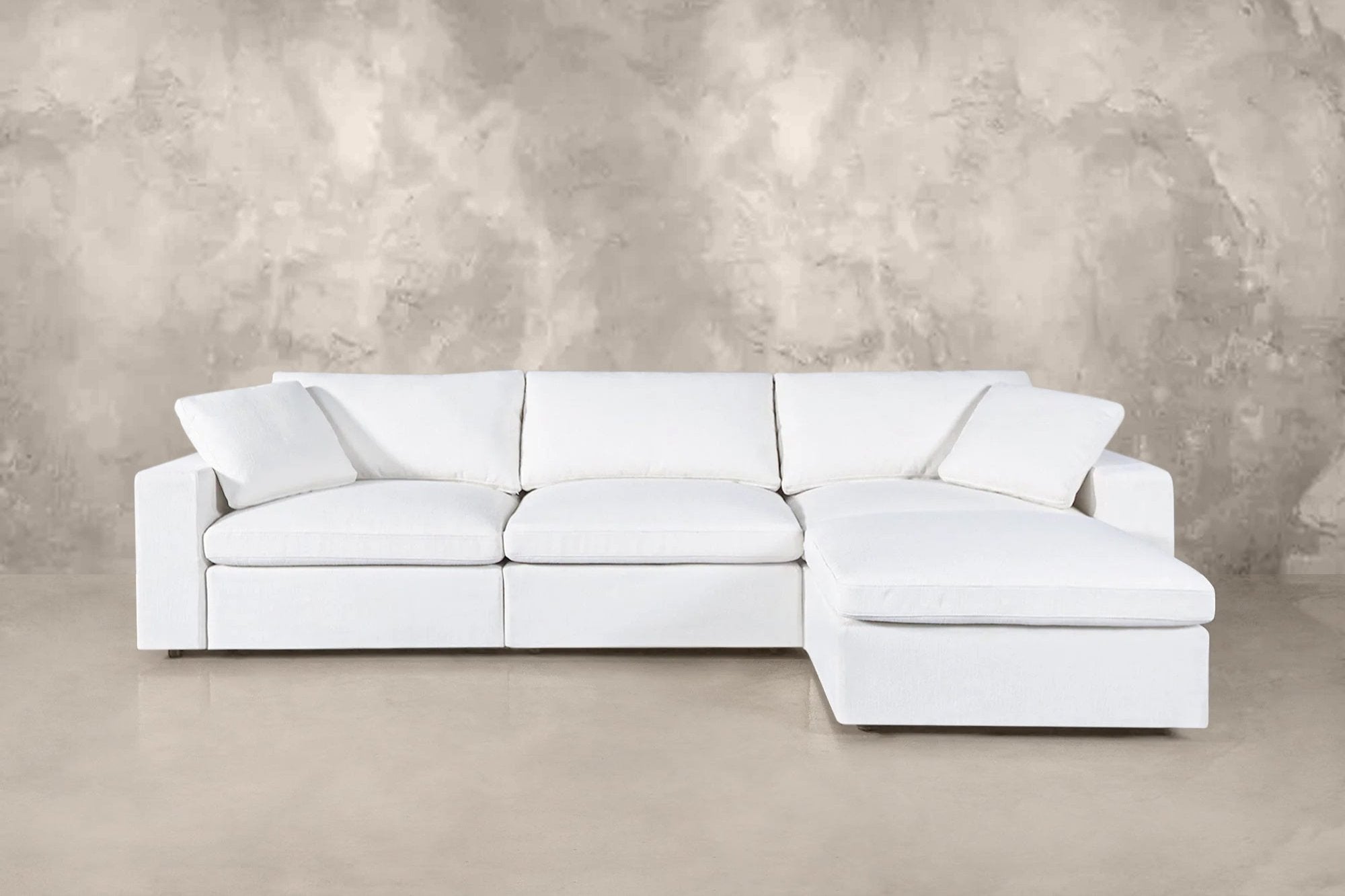 4 cushion sofa with chaise hotsell