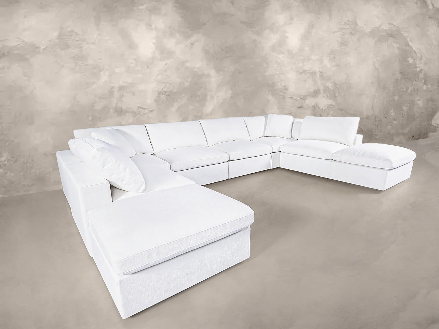 NEXUS 8-SEAT LOUNGER U-SECTIONAL