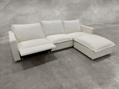 NIRVANA 4-SEAT MOTION RECLINING CHAISE SECTIONAL