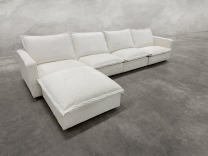 NIRVANA 5-SEAT CHAISE SECTIONAL