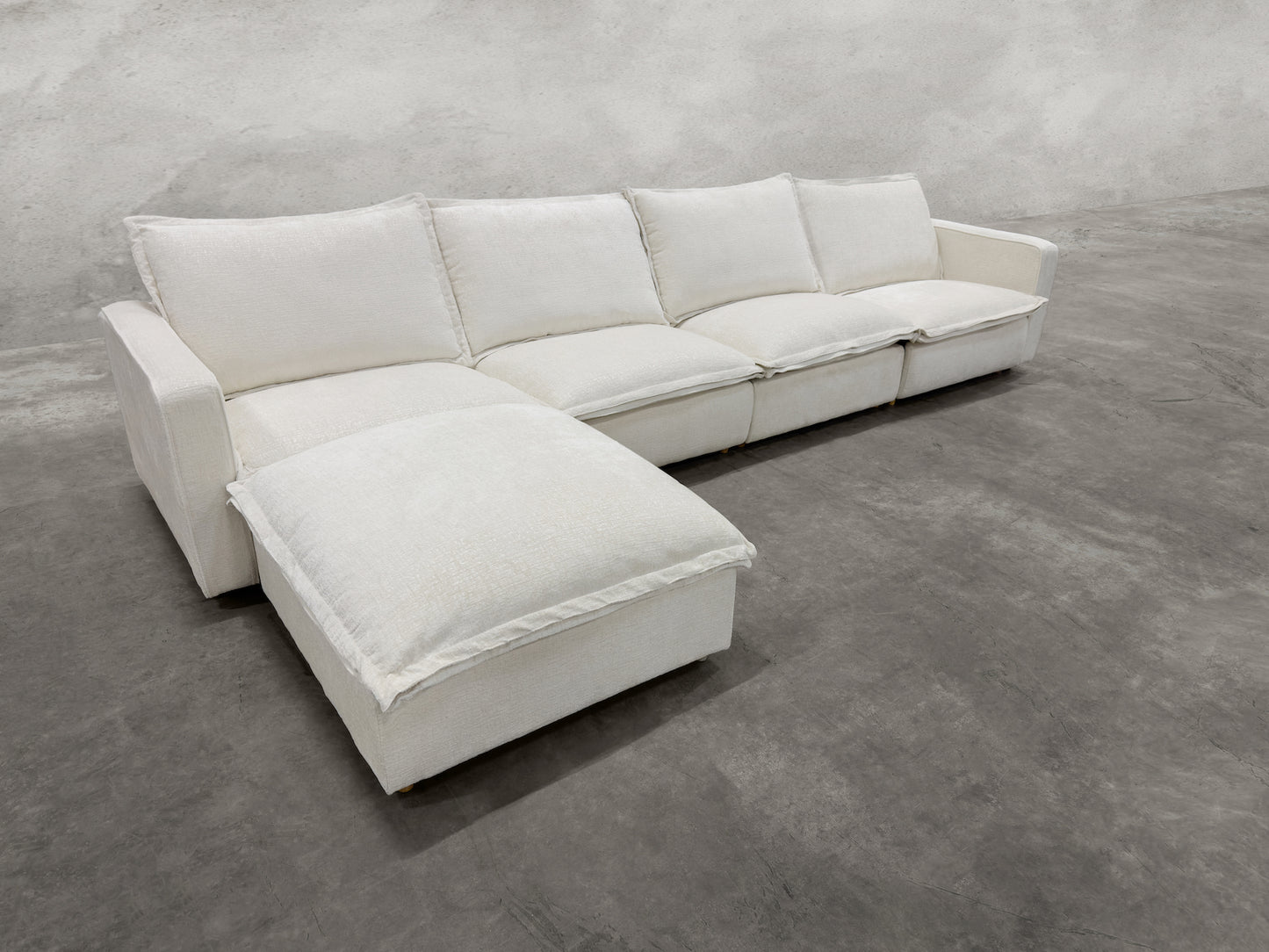 NIRVANA5-SEAT MOTION RECLINING CHAISE SECTIONAL