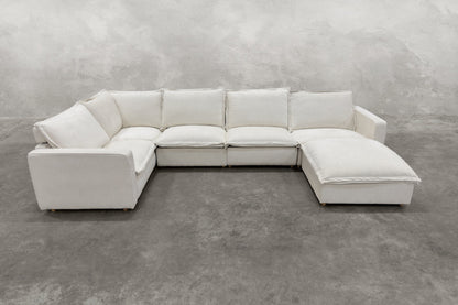 NIRVANA 6-SEAT LOUNGER U-SECTIONAL