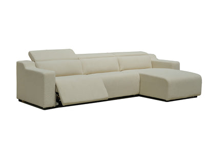 KOBI REVERSIBLE CHAISE MOTION RECLINING SECTIONAL