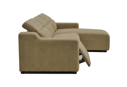 KOBI REVERSIBLE CHAISE MOTION RECLINING SECTIONAL