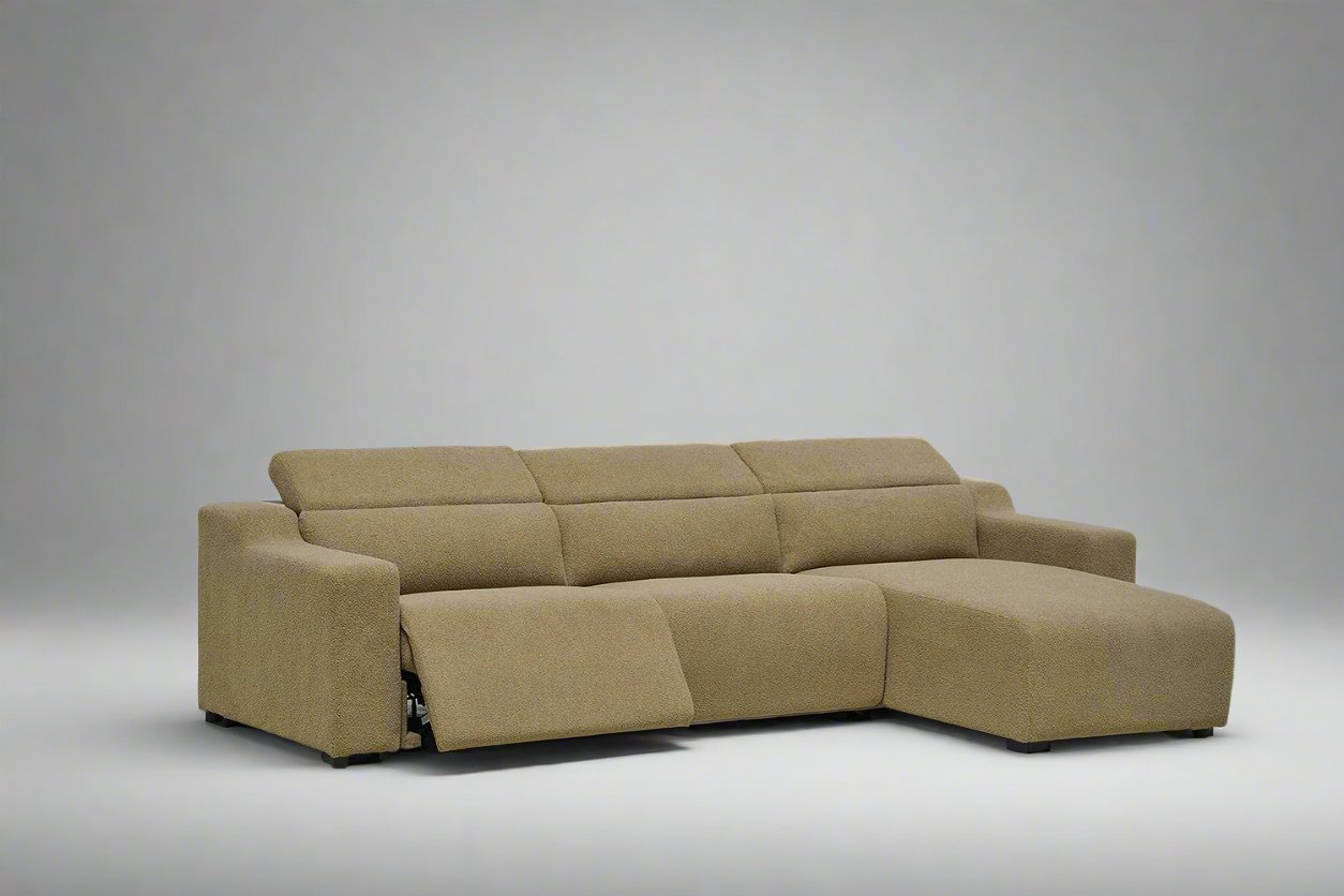 KOBI REVERSIBLE CHAISE MOTION RECLINING SECTIONAL