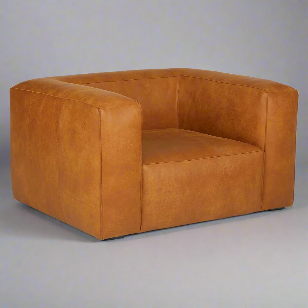 DAKOTA LEATHER ARMCHAIR