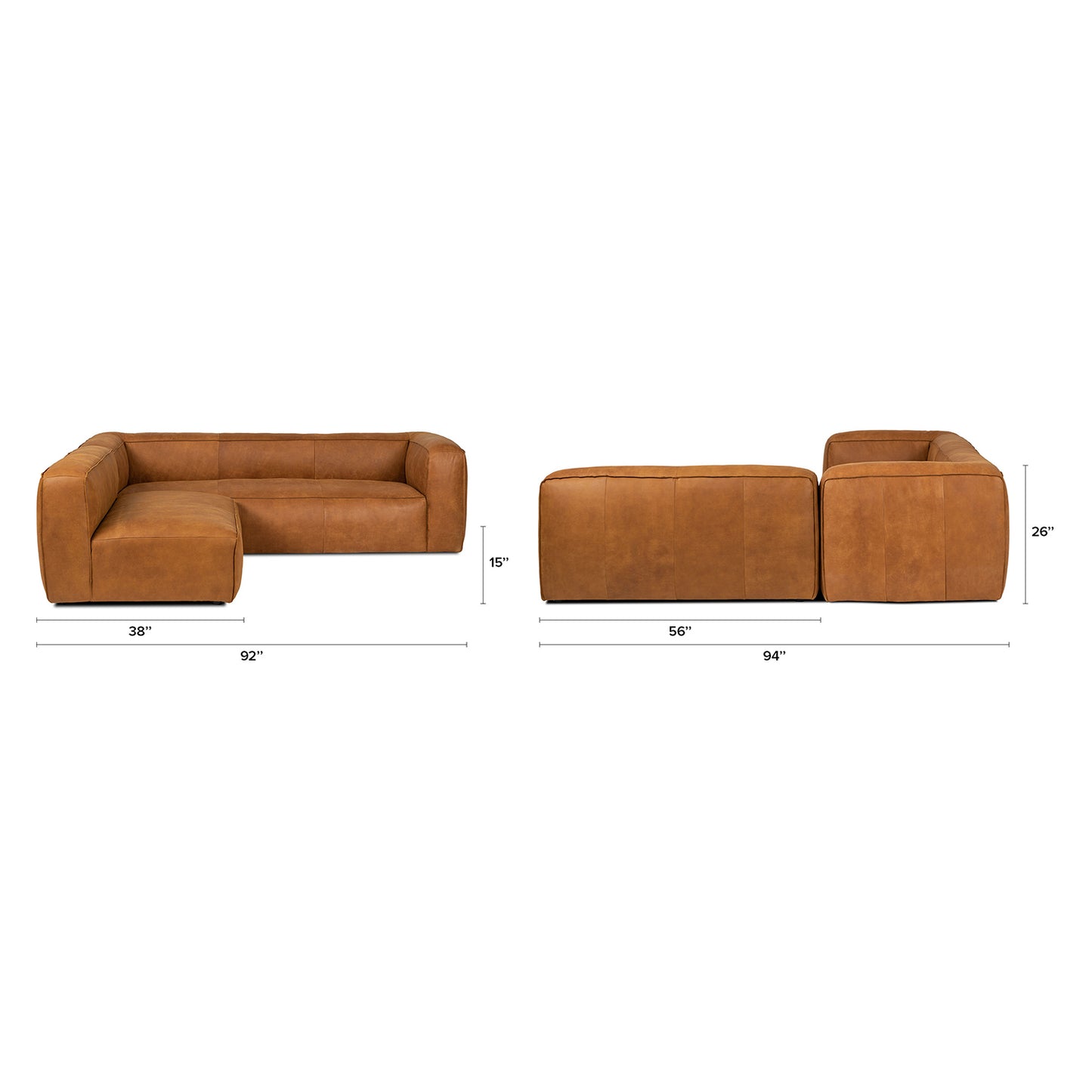 DAKOTA REVERSIBLE CORNER SECTIONAL